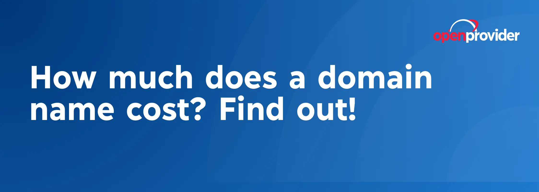 how much does a domain name cost? find out!