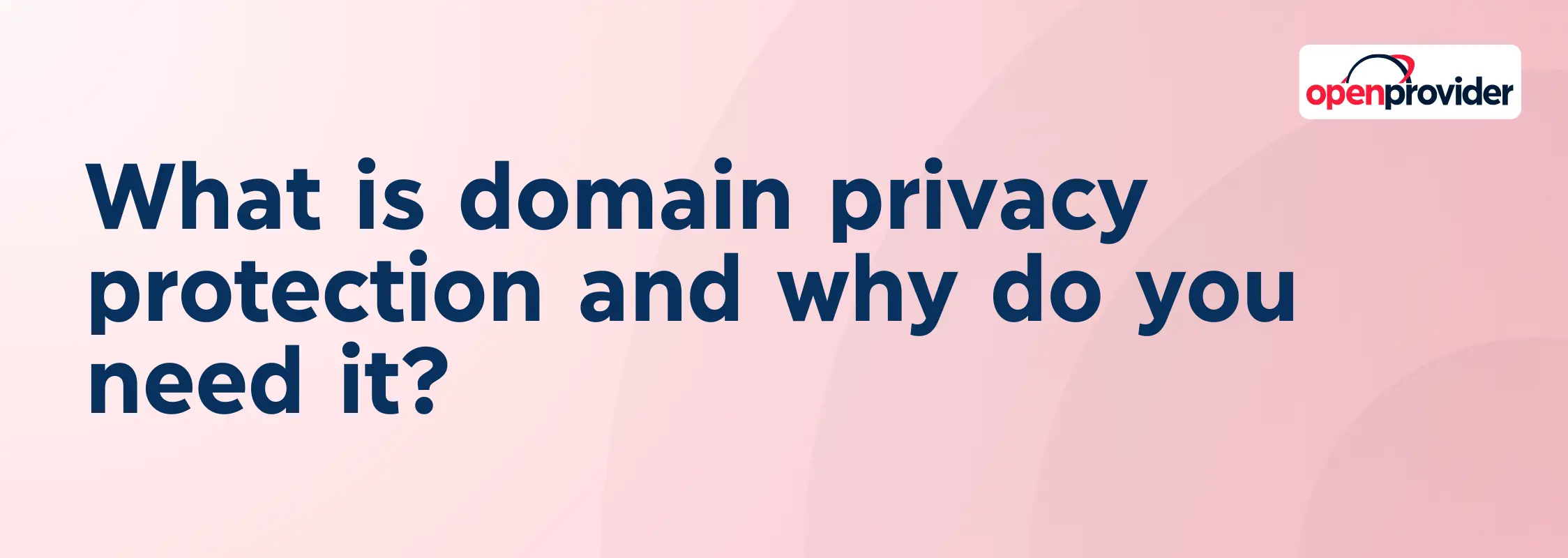 what is domain privacy protection and why do you need it