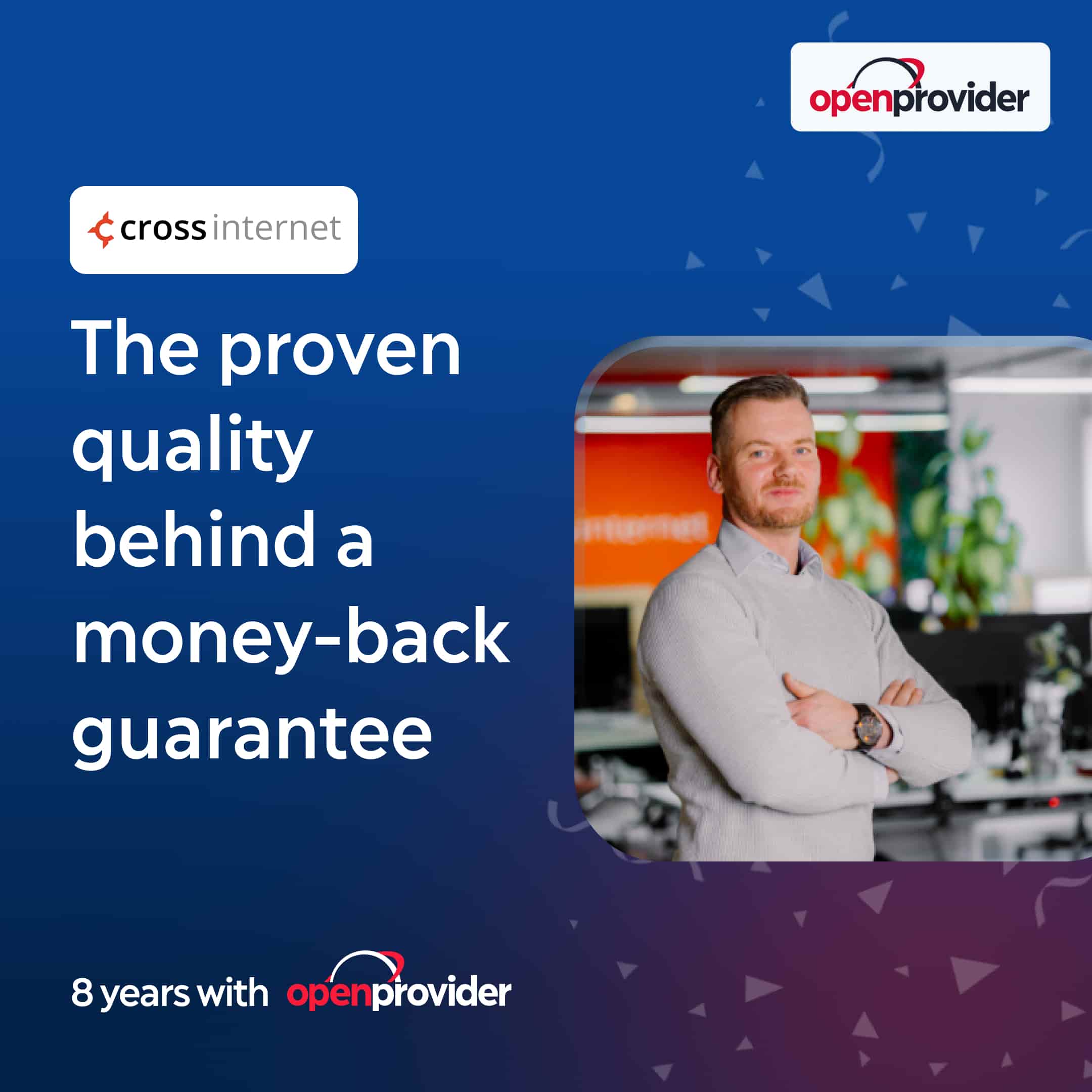 Openprovider Customer Recognition Program Cross Internet