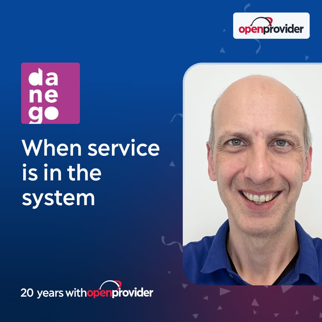 Openprovider Customer Recognition Program Danego