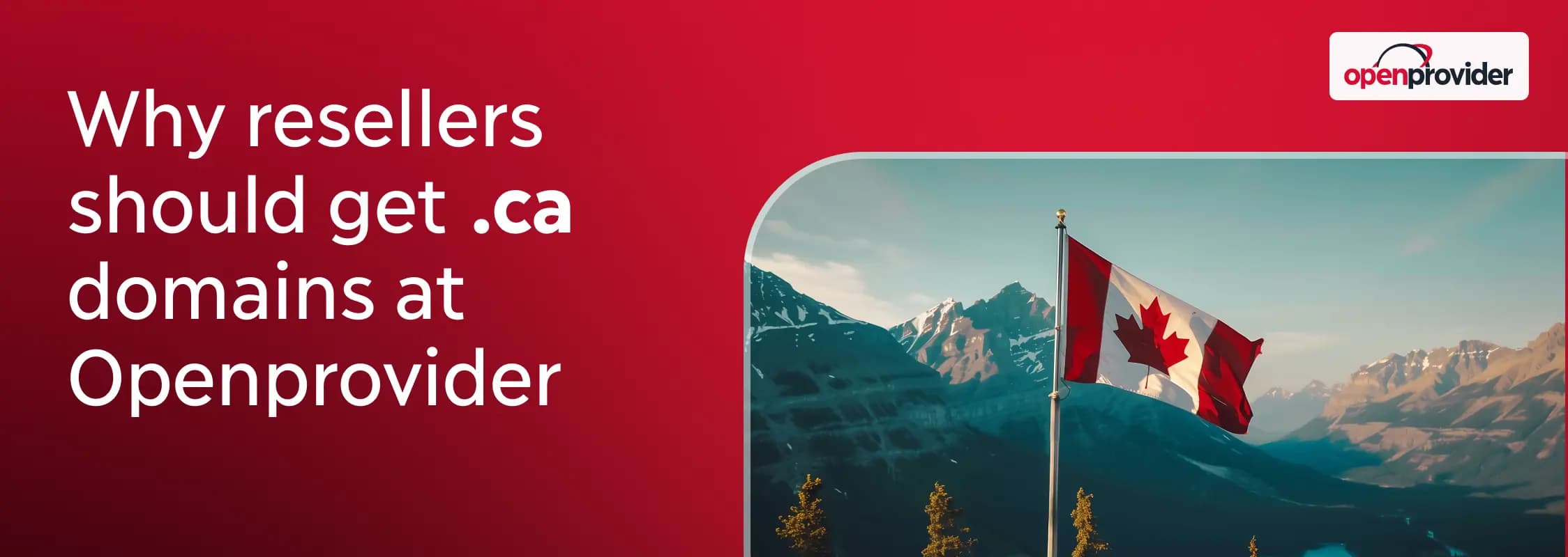 Why resellers should get .ca domains at Openprovider