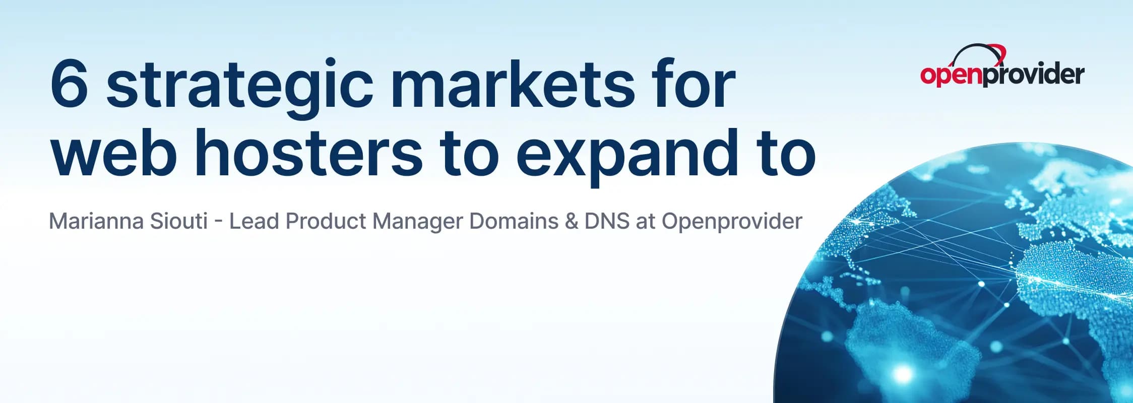 6 strategic markets for web hosters to expand to