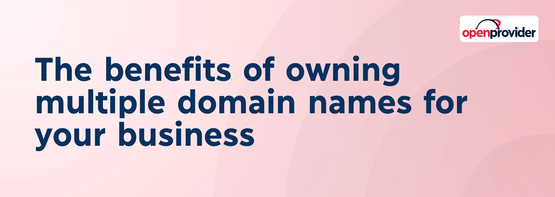 The benefits of owning multiple domain names for your business