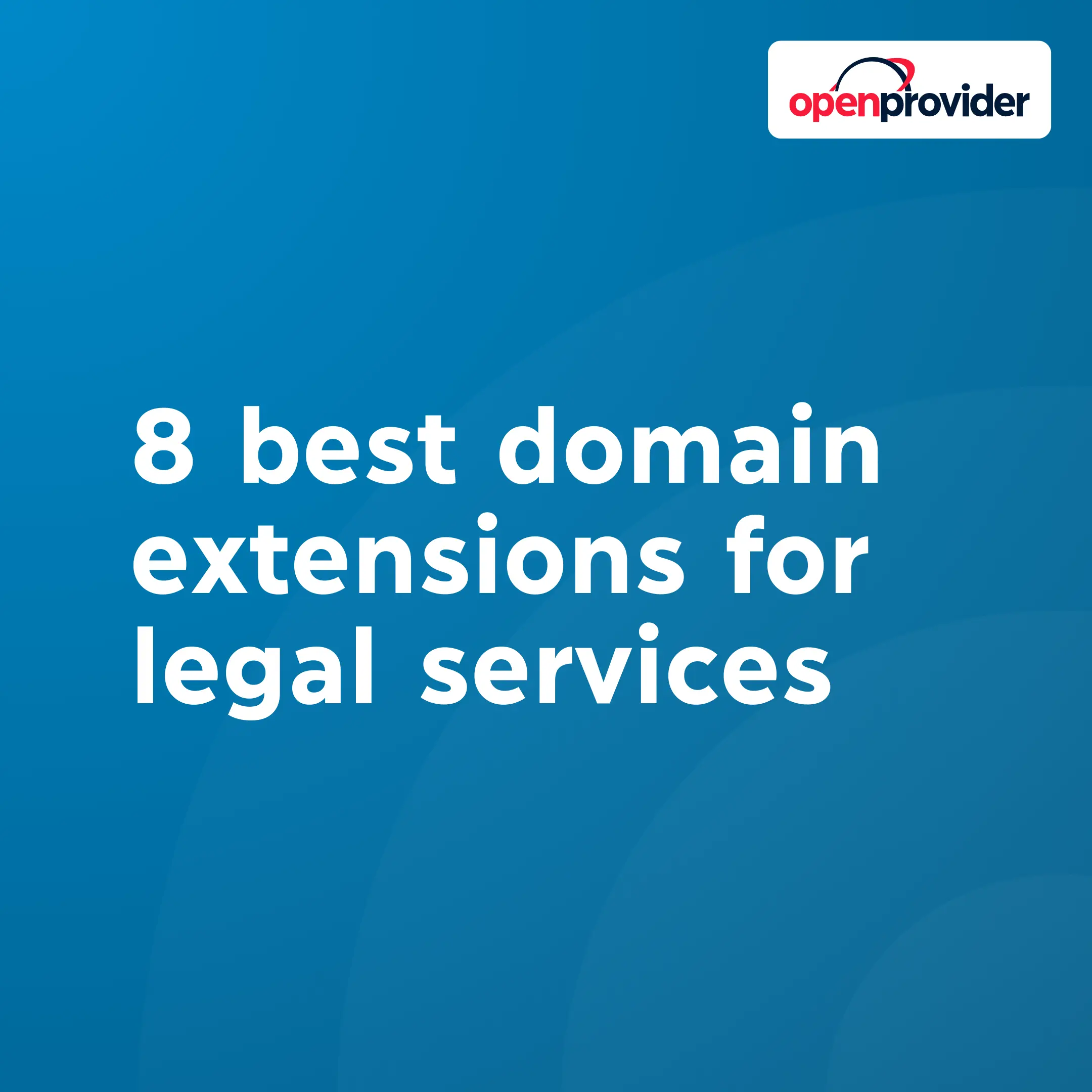 8 best domain extensions for legal services