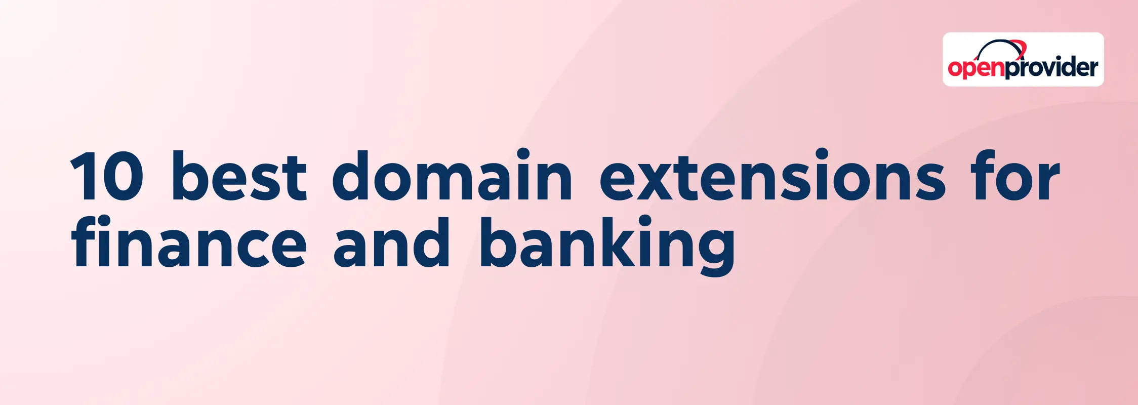 10 best domain extensions for finance and banking