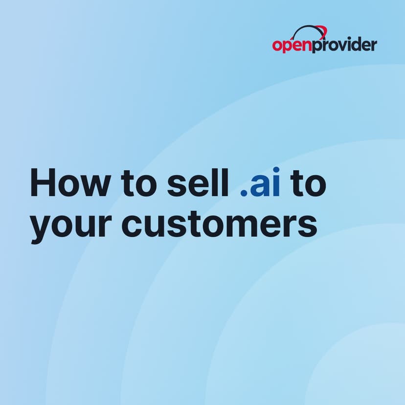 Good to .ai TLD for domain resellers