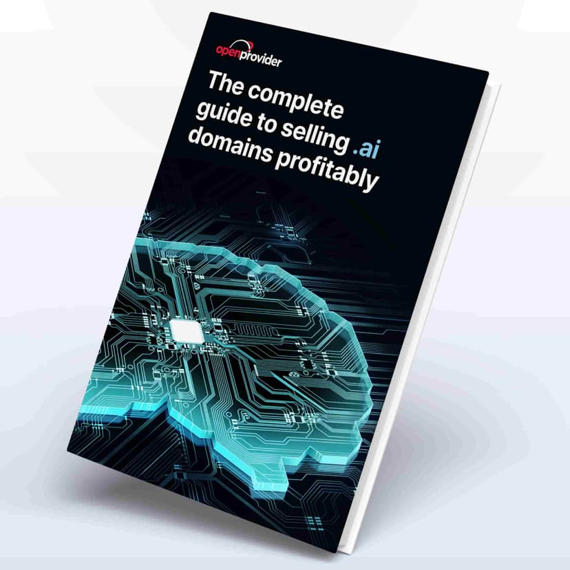 Free ebook: The complete reseller guide to selling .ai domains profitably