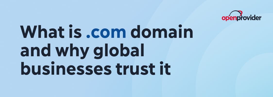 what is com domain