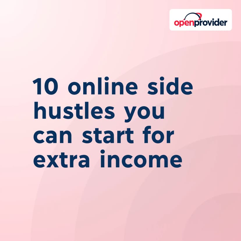10 online side hustles you can start for extra income
