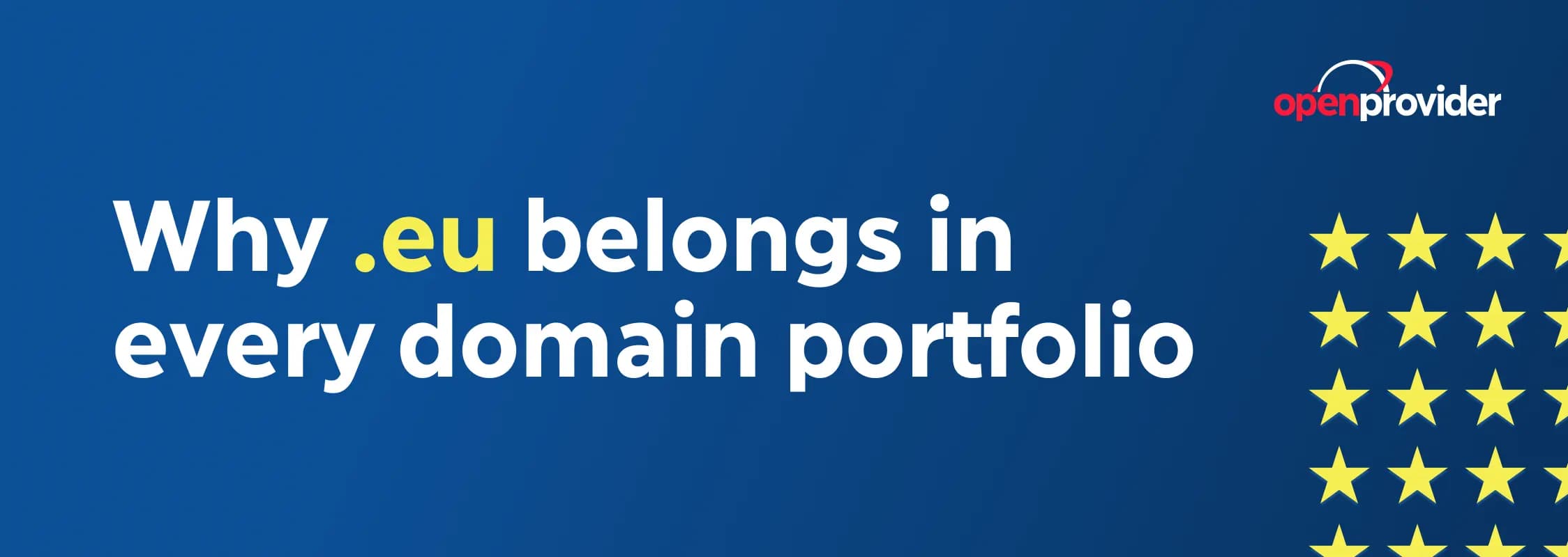 Why .eu belongs in every domain portfolio