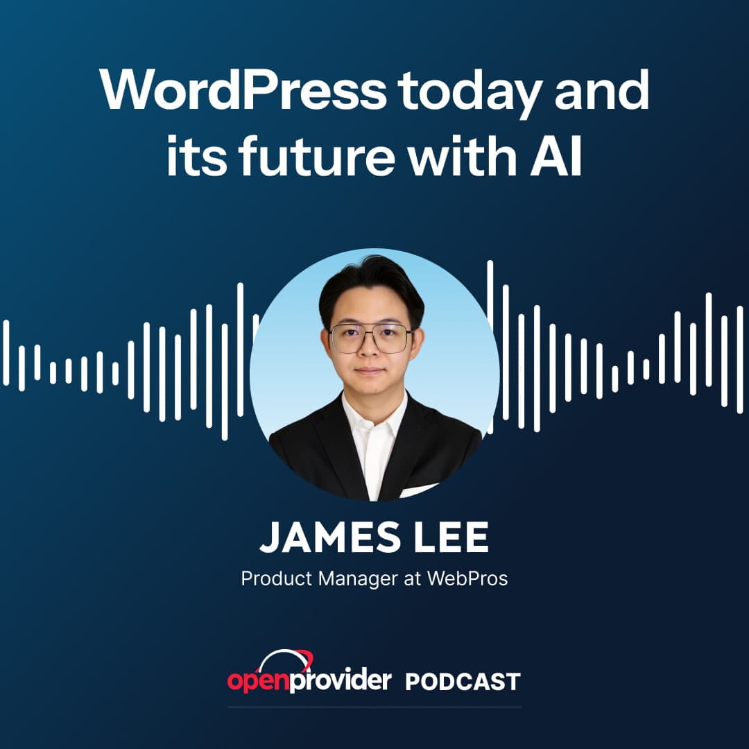 James Lee Wordpress and AI, Openprovider
