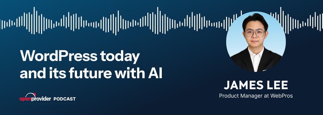 James Lee Wordpress and AI, Openprovider