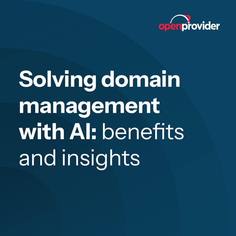 Domain management with ai