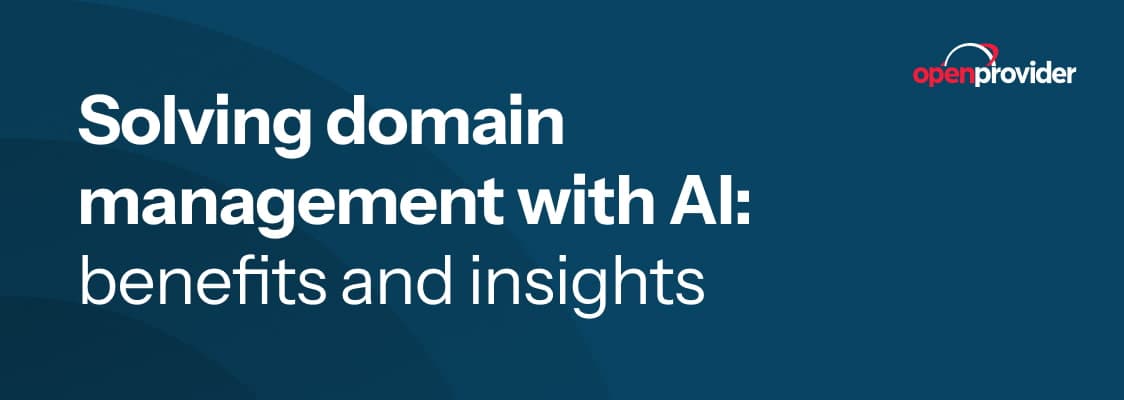 Domain management with ai