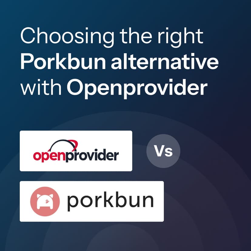 Porkbun alternative