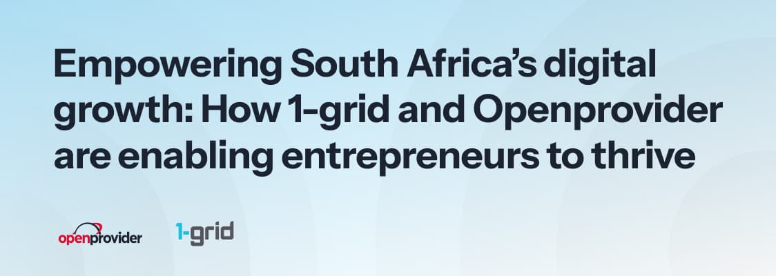 Openprovider 1-grid hosting provider domains
