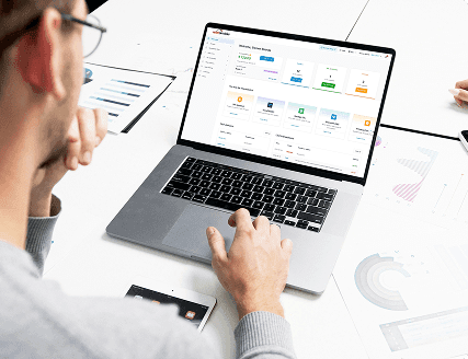 Openprovider Membership on a tablet