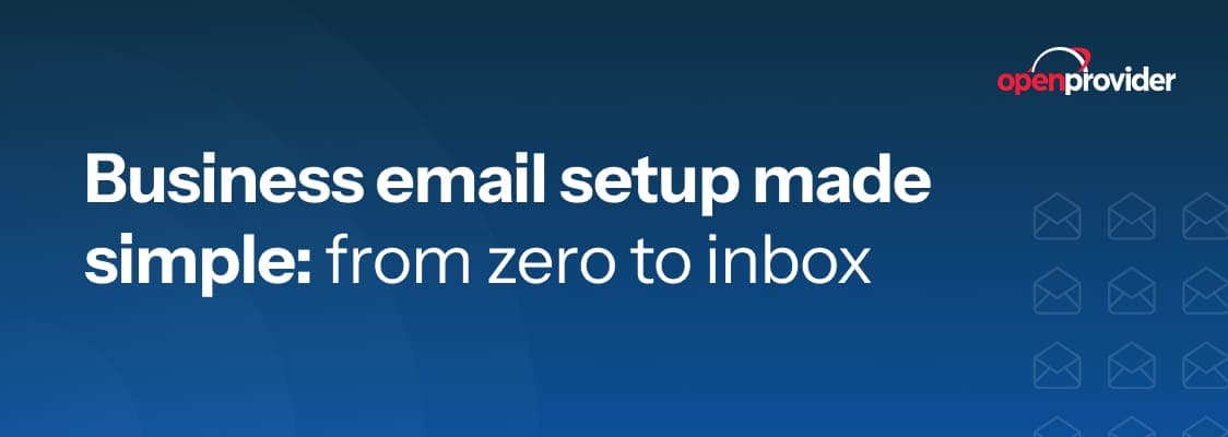business email setup