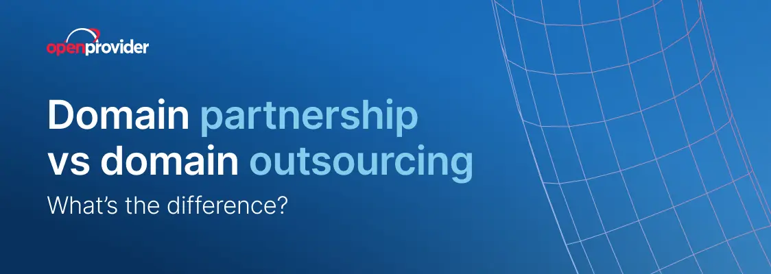 Domain partnership vs domain outsourcing: what’s the difference?