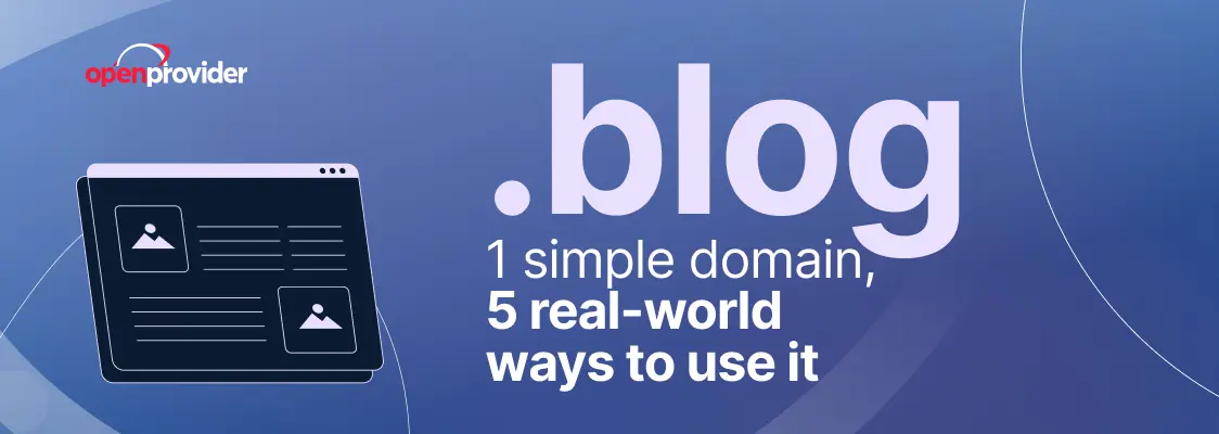 .blog: one simple domain, five real-world ways to use it