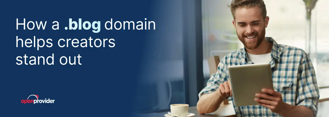 How a .blog domain helps creators stand out