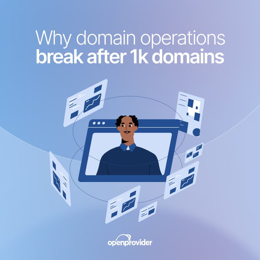 Why domain operations break after 1,000 domains