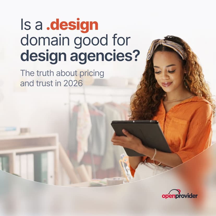 Is a .design domain good for design agencies? The truth about pricing and trust in 2026