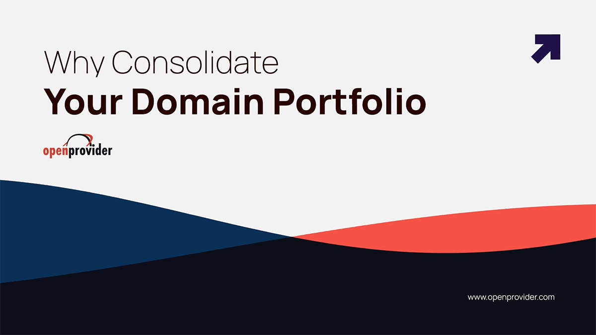 Why consolidate domain portfolio