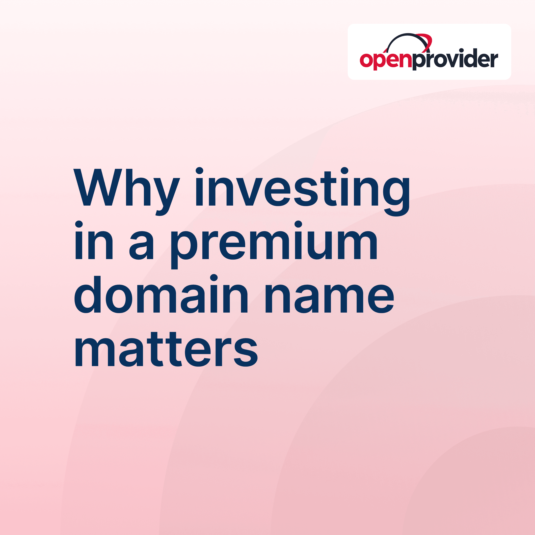 why investing in a premium domain name matters