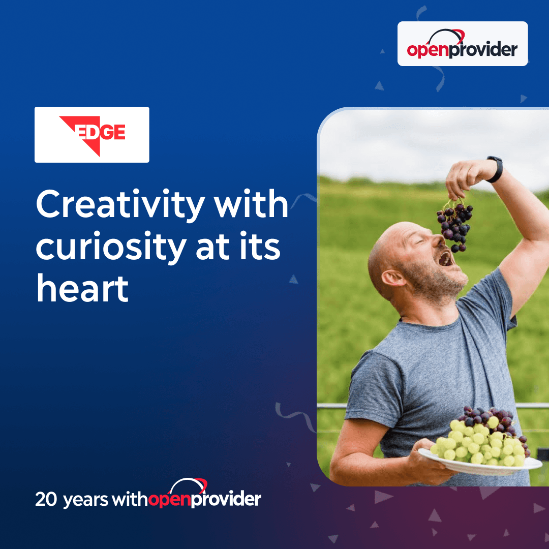 Edge.be: Creativity with curiosity at its heart