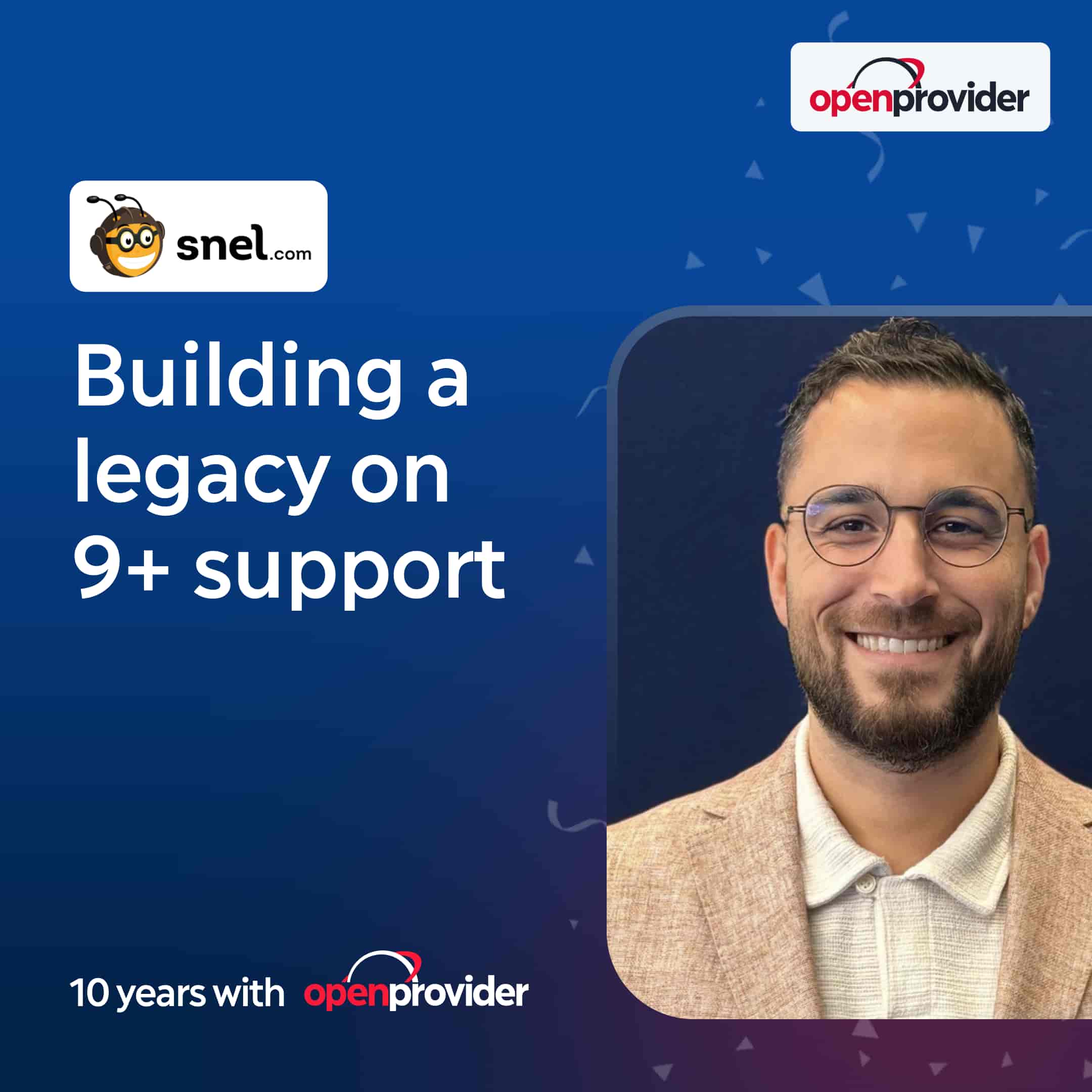 Openprovider web hosted customer Snel.com