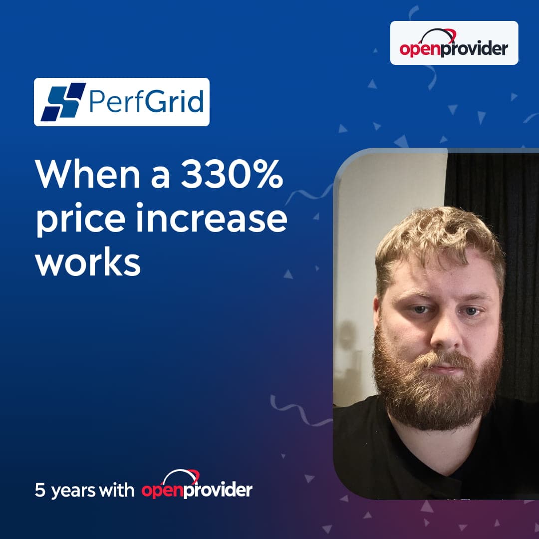 Openrpovider web hosted customer recognition