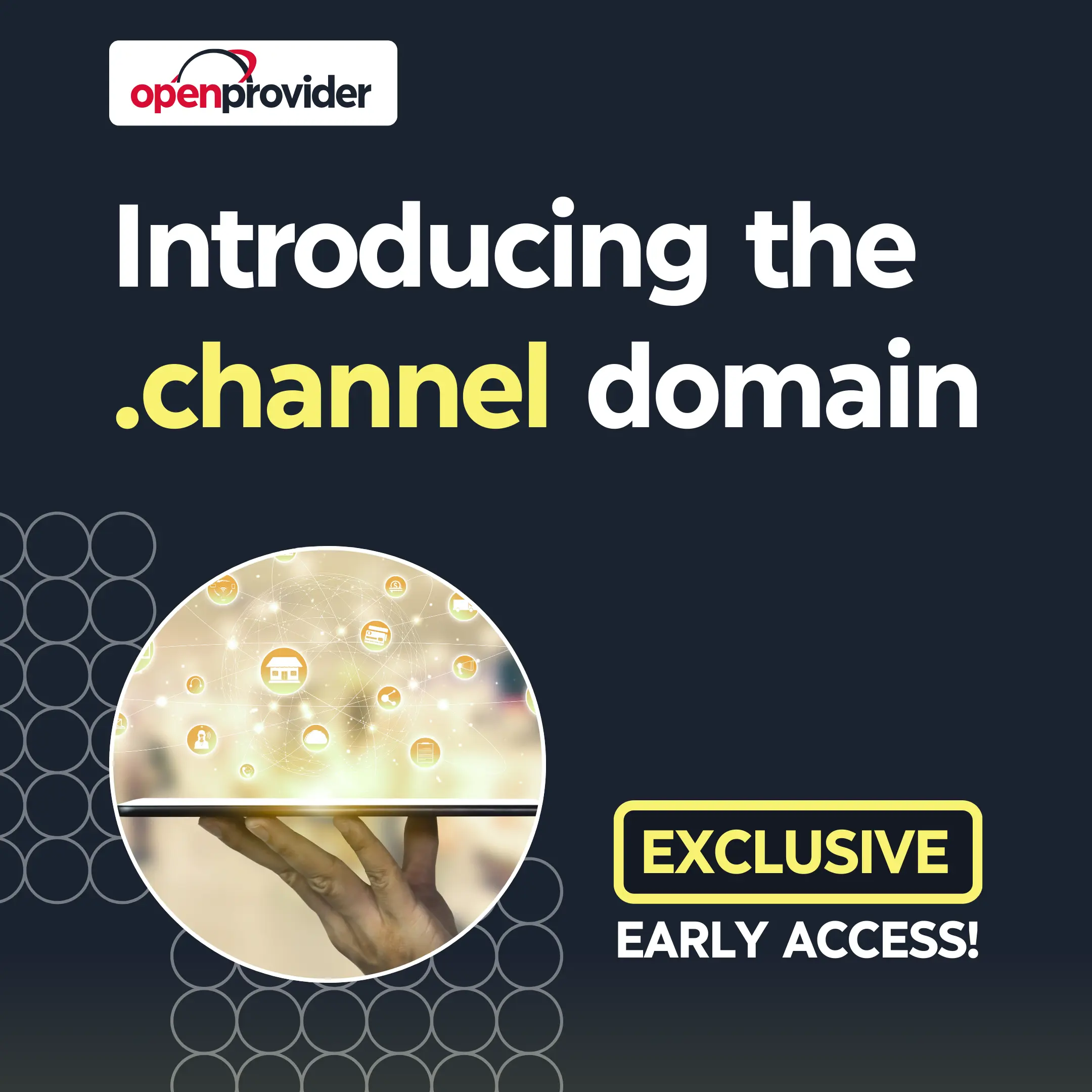 Introducing the .channel domain: exclusive early access!