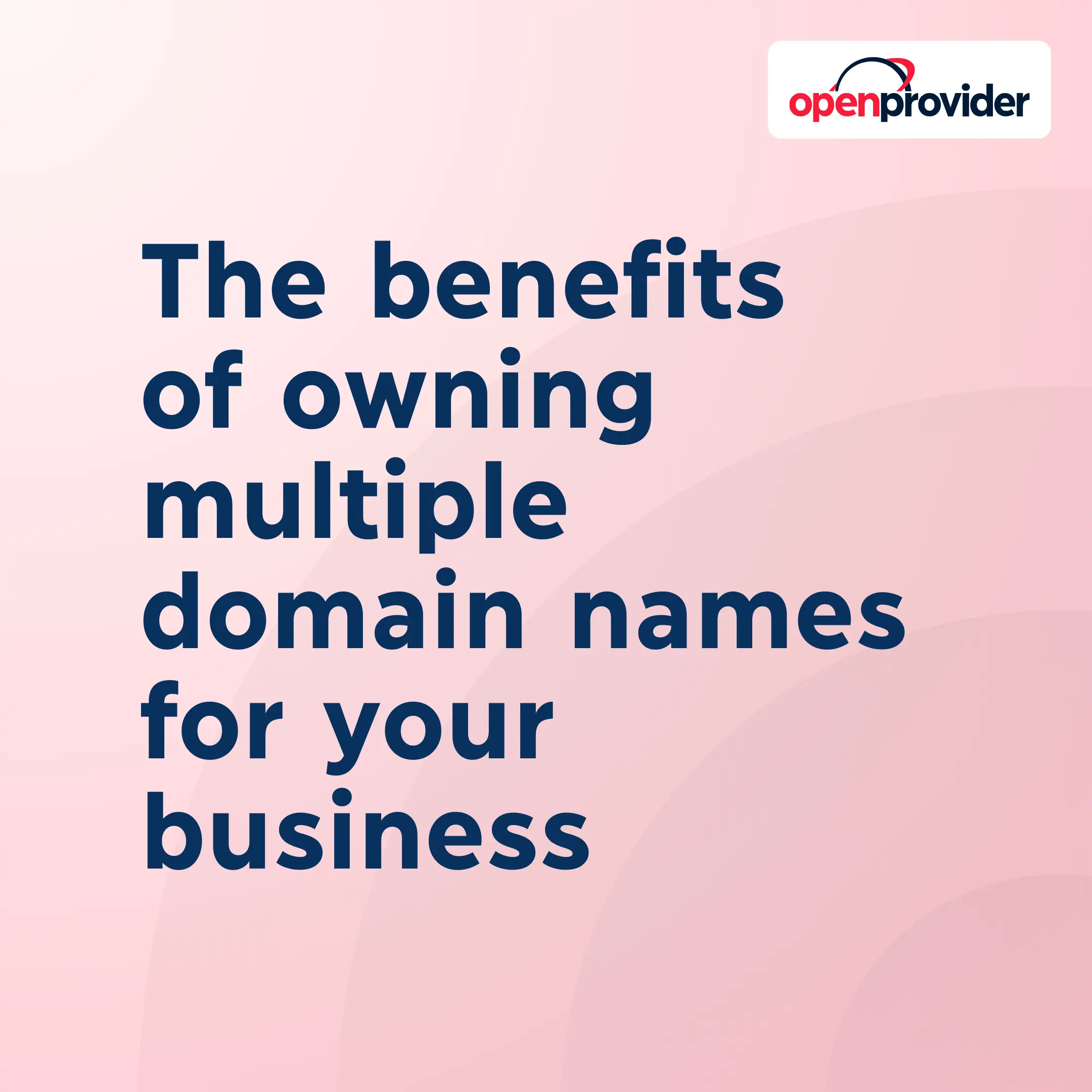 The benefits of owning multiple domain names for your business