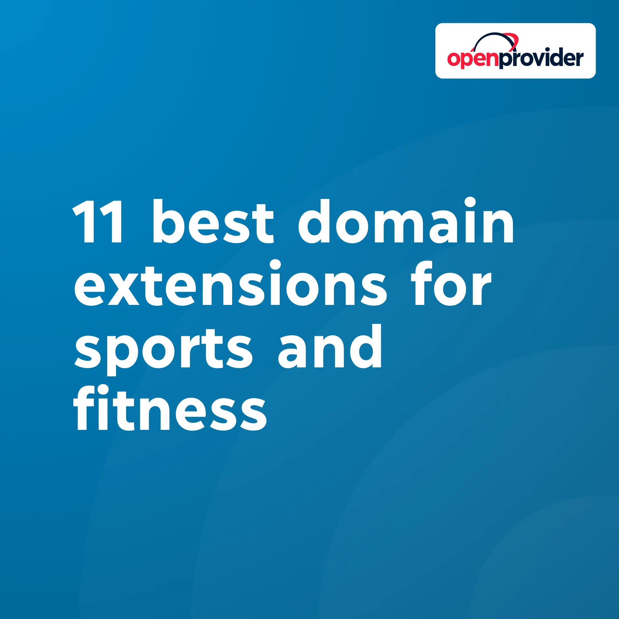11 best domain extensions for sports and fitness