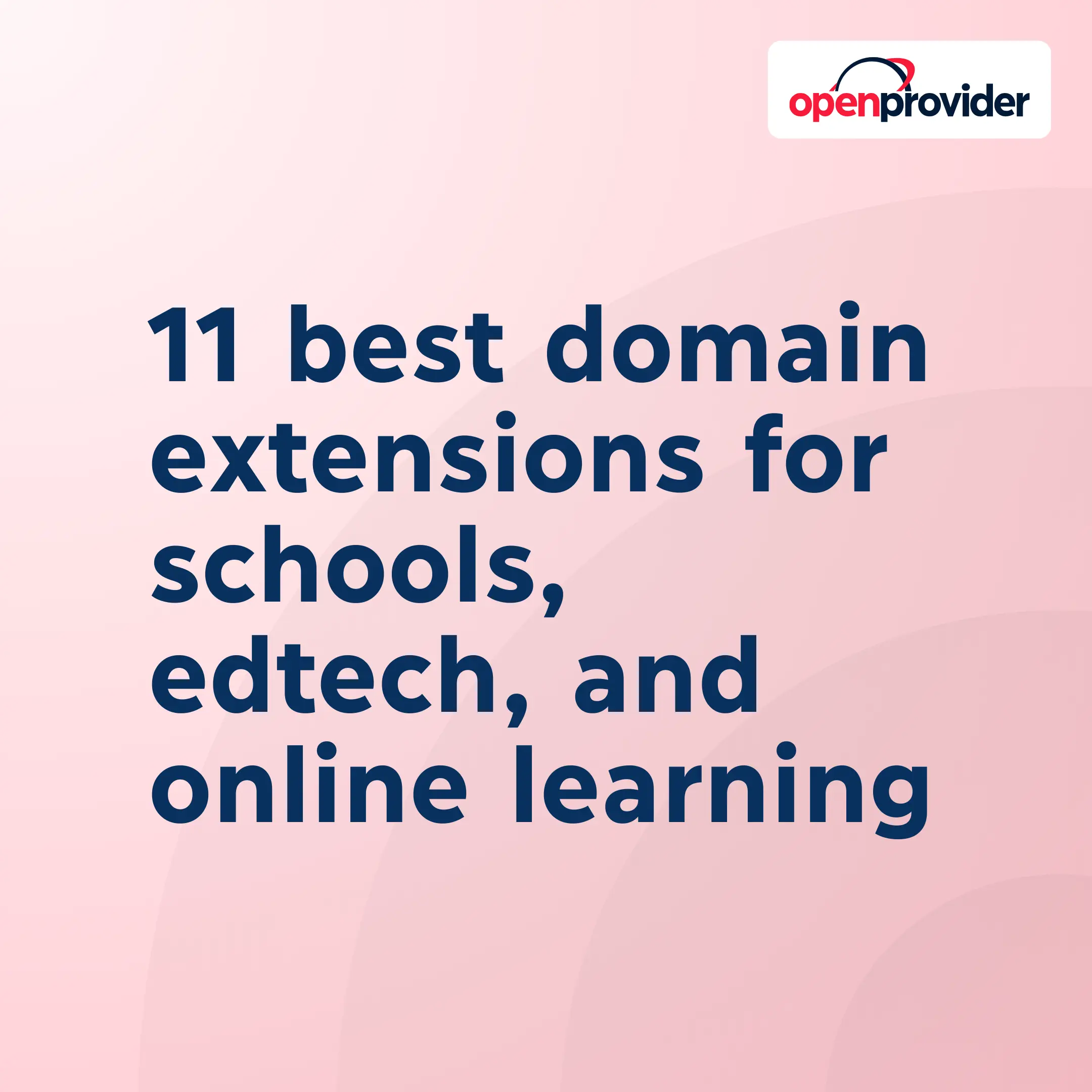 11 best domain extensions for schools, edtech, and online learning