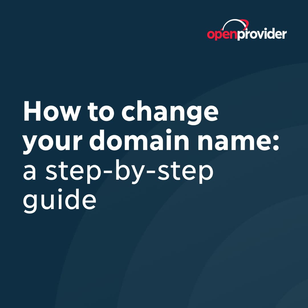 how to change domain name
