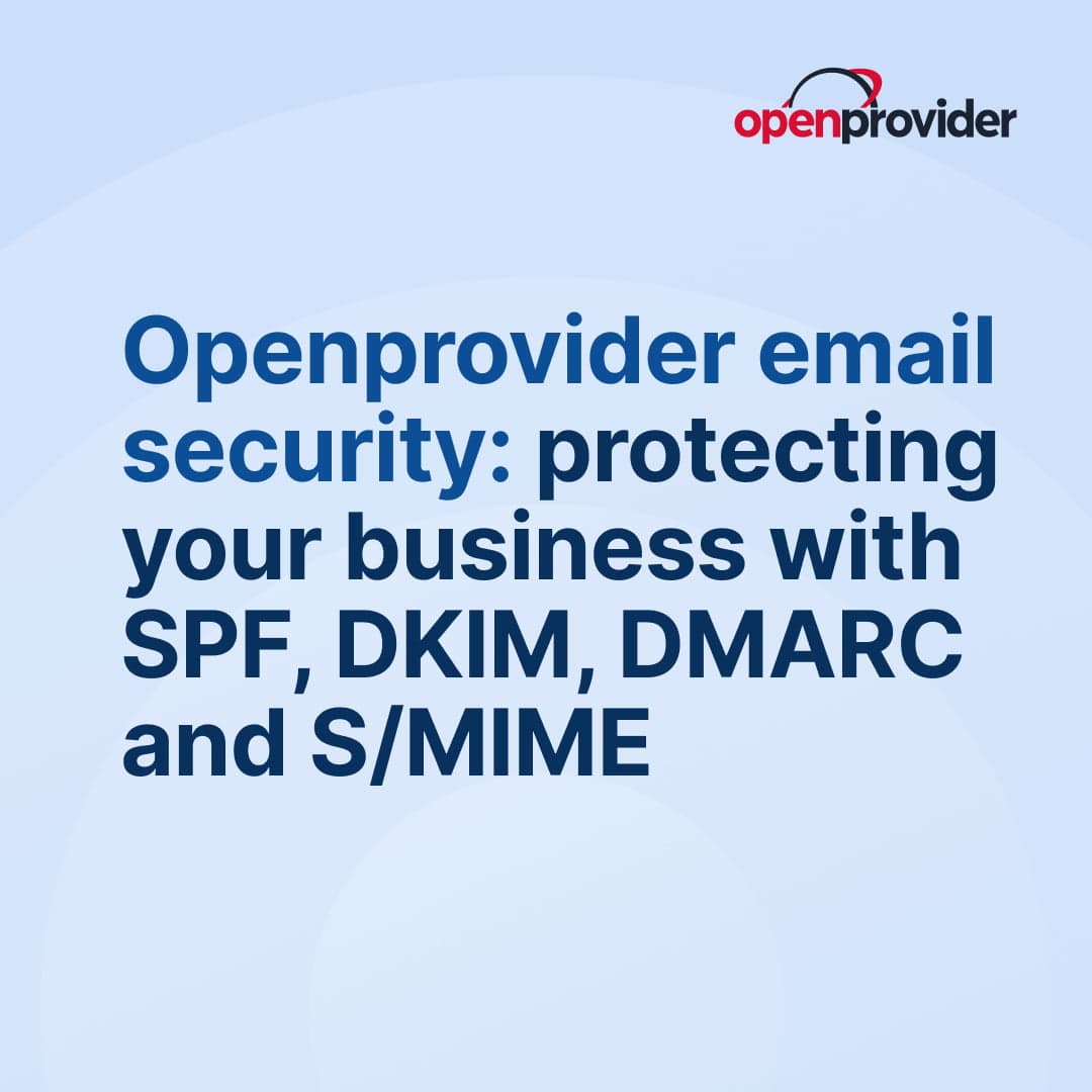 Openprovider email security