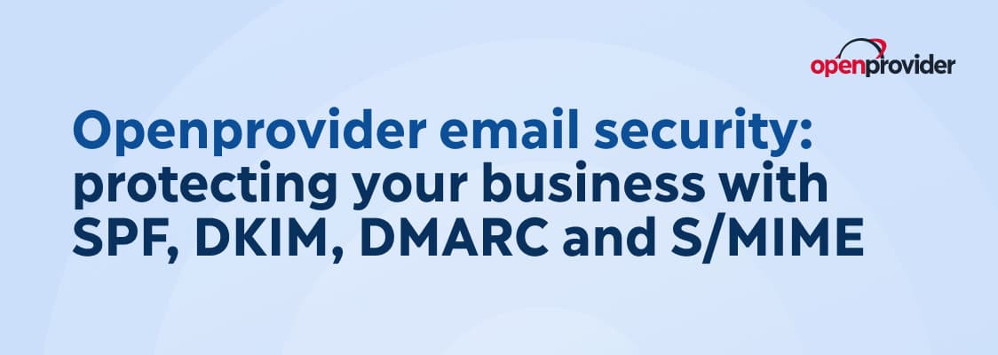 Openprovider email security