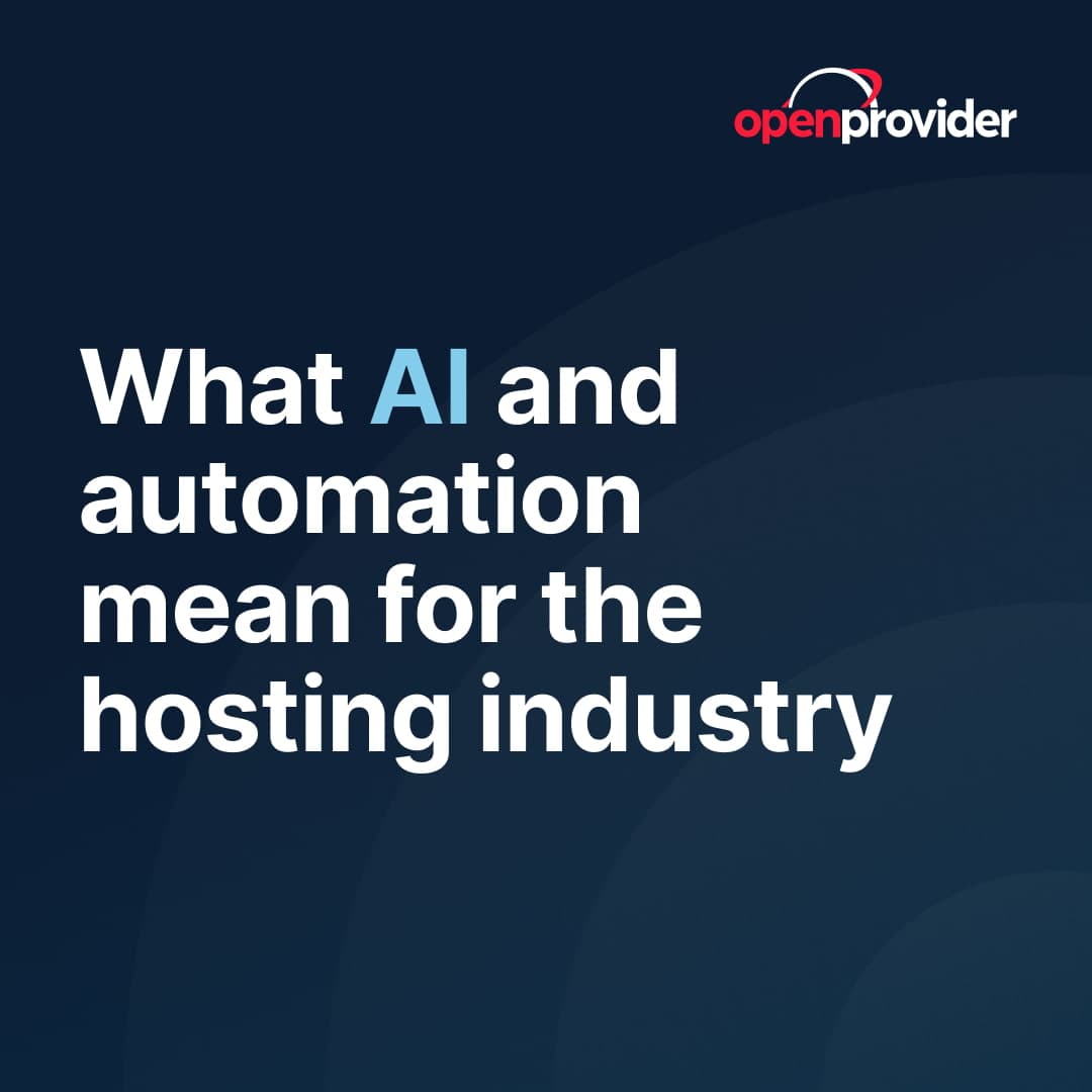 AI and automation in hosting