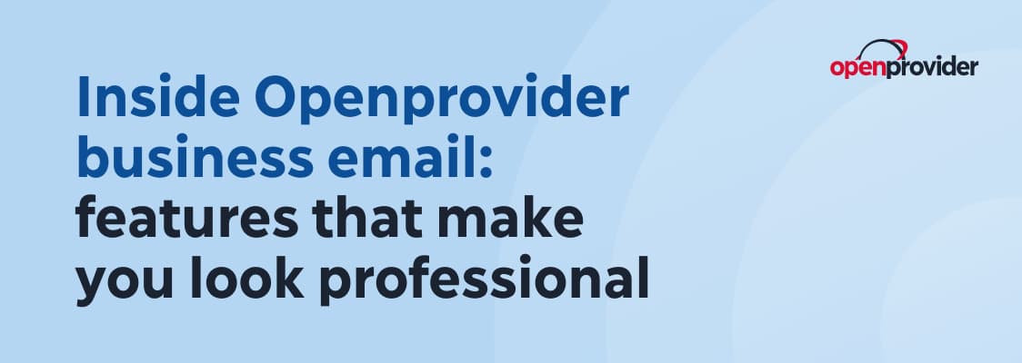 business email features