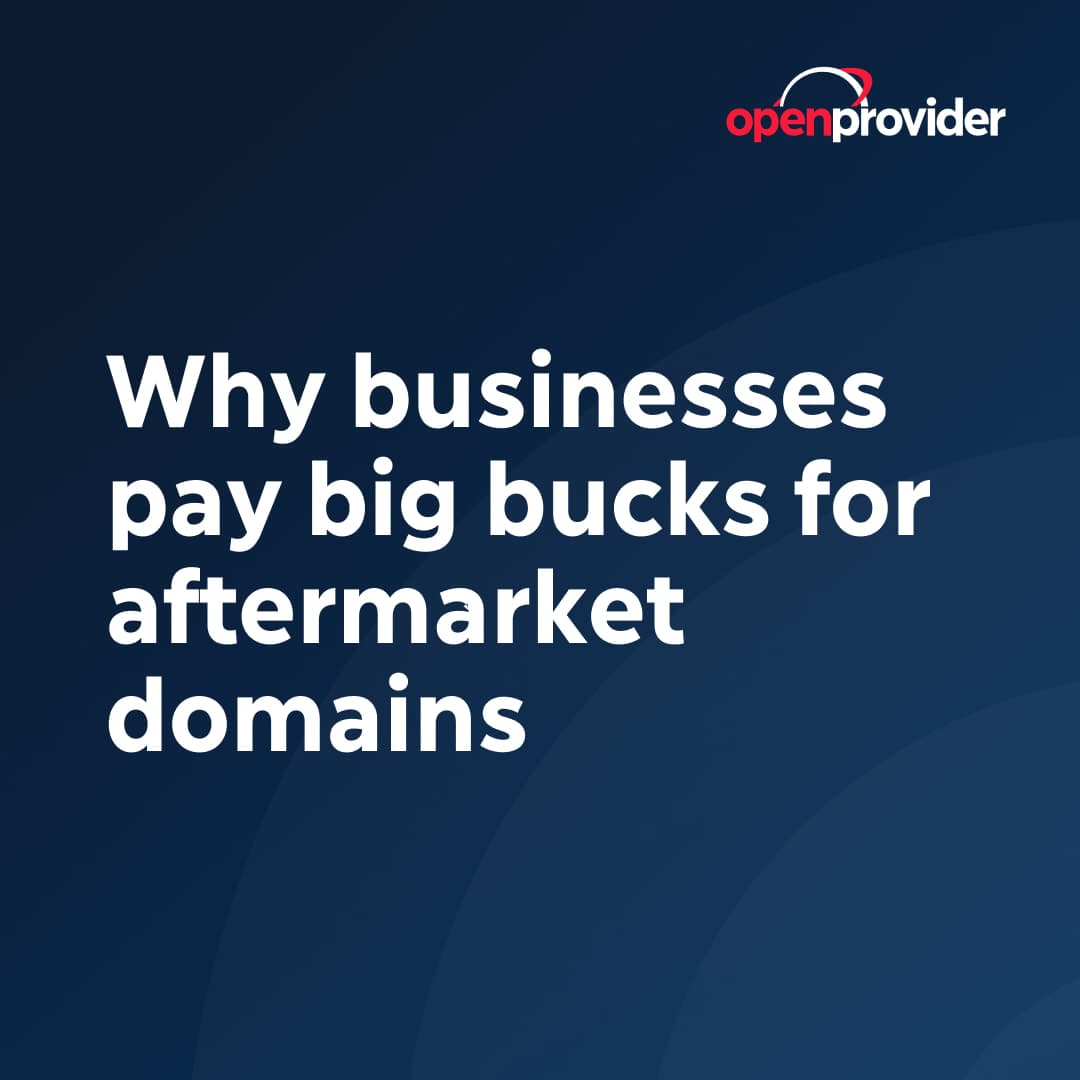 Aftermarket domains
