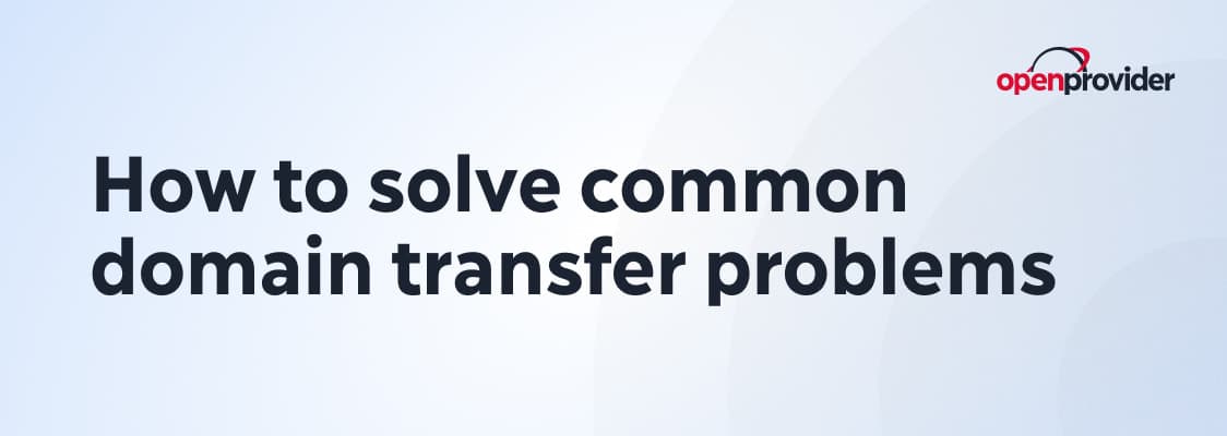 domain transfer problems