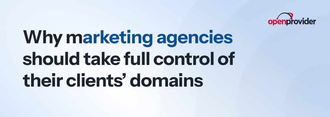 domain control for marketing agencies