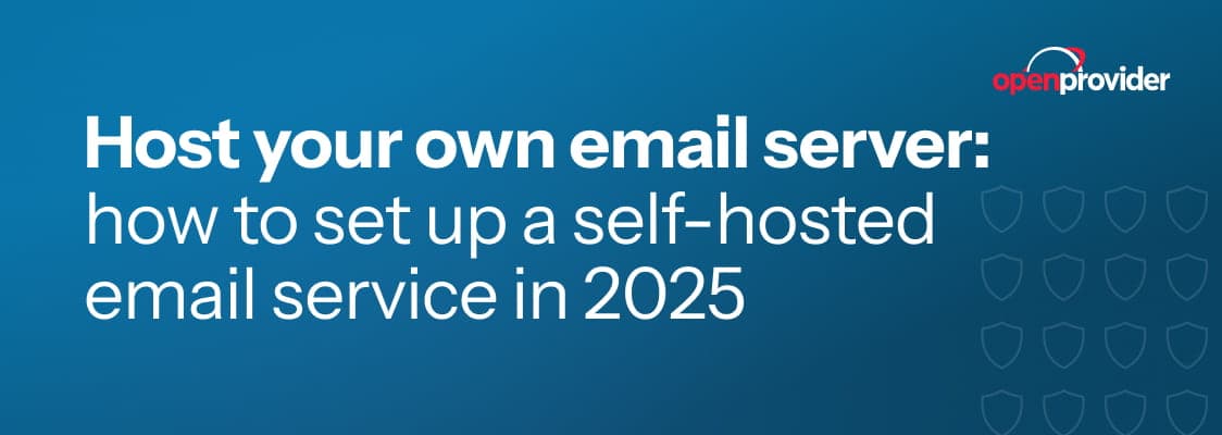 how to create own email server