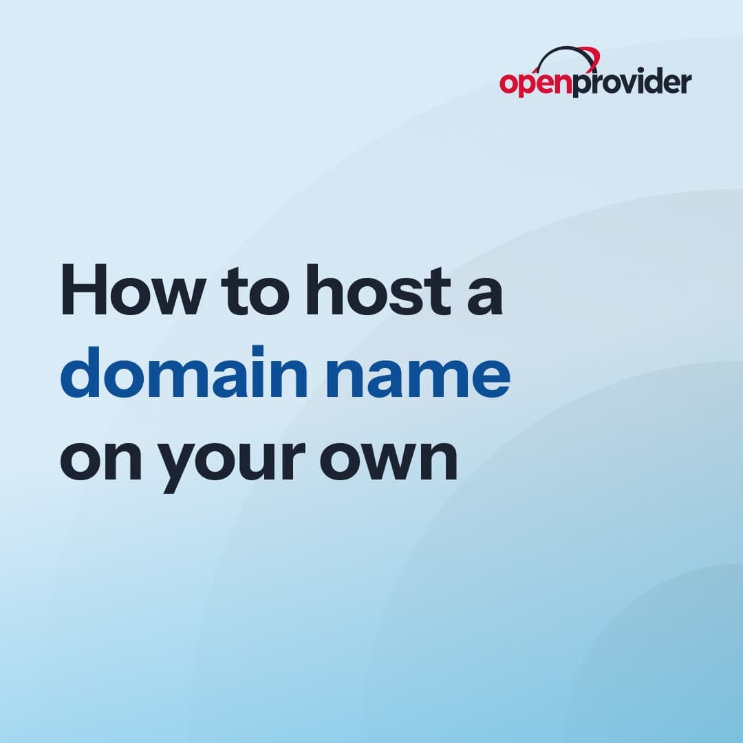how to host a domain name