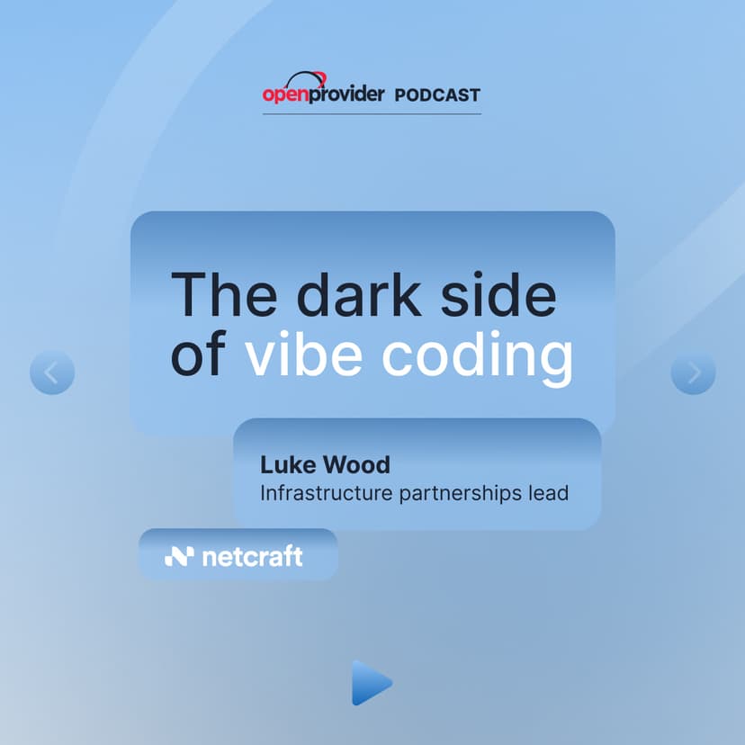 Vibe coding cybersecurity Openprovider Netcraft