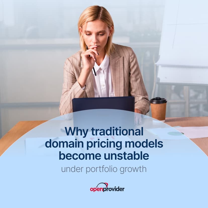 Why traditional domain pricing models become unstable under portfolio growth