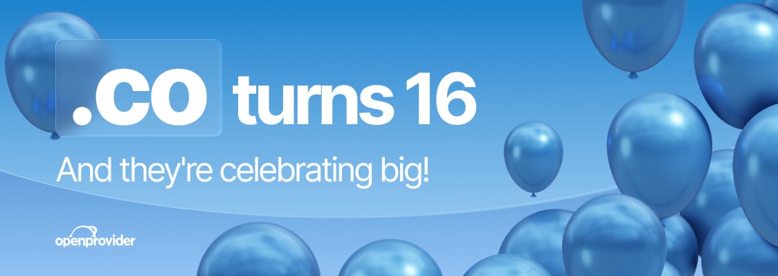 The .co TLD turns 16 years old in 2026